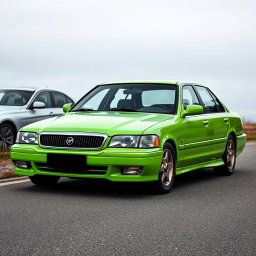A new car created by Lada, resembling a powerful American full-size sedan like the 1997 Caprice and the 1996 Crown S140, while simultaneously embodying modern trends and a reinterpretation of classic models