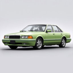 A new car created by Lada, resembling a powerful American full-size sedan like the 1997 Caprice and the 1996 Crown S140, while simultaneously embodying modern trends and a reinterpretation of classic models