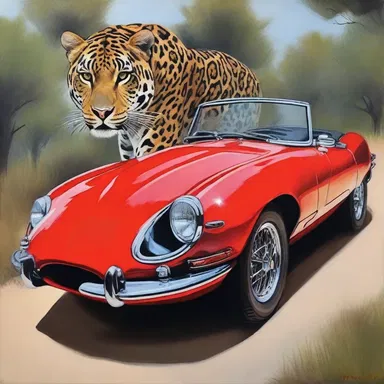 The artist skillfully incorporated a jag into the painting, adding a dynamic contrast to the composition.