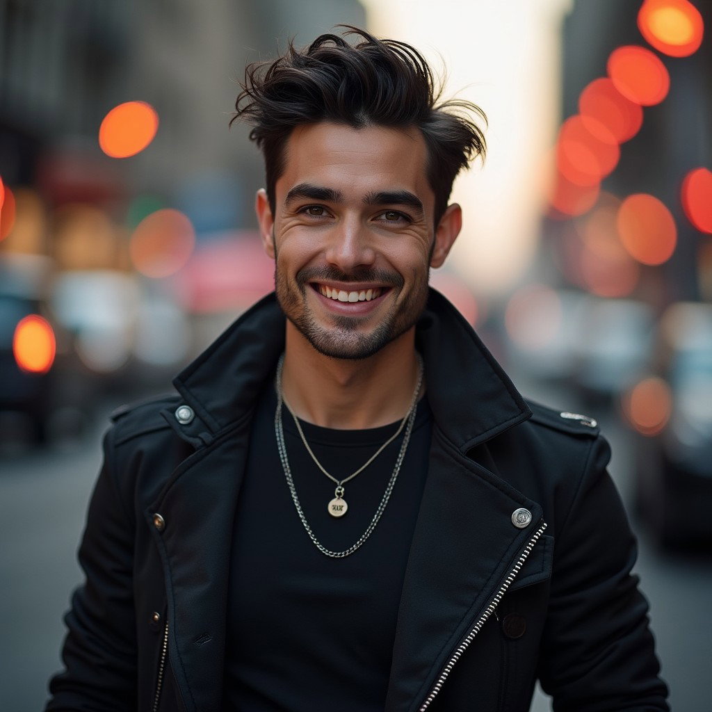 A striking portrait of a strong and introspective man named Isaac Del Toro