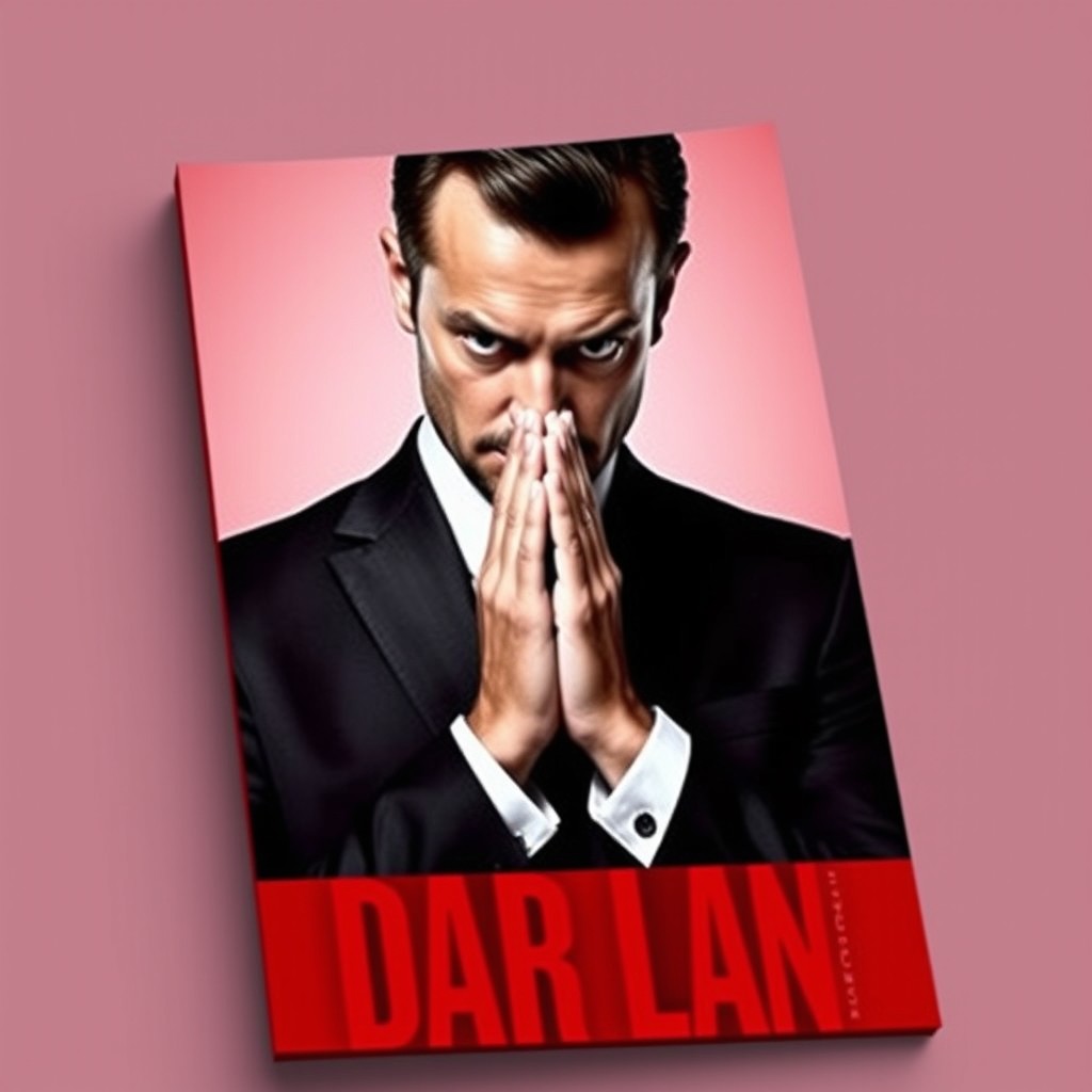An e-book cover featuring a man in a suit with his head slightly bowed, eyes open looking straight ahead