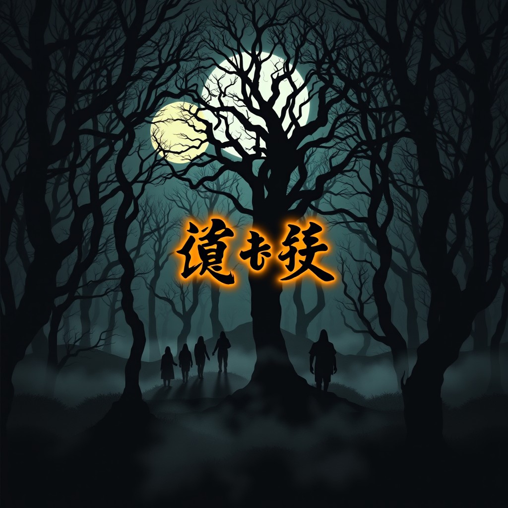 A dark and mysterious book cover design inspired by the theme of 'Dark Dream'