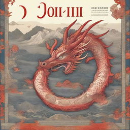 An intricately designed calendar, with each page bearing dynamic illustrations of different majestic dragons.