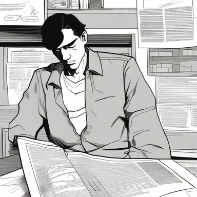 In the comic book, the protagonist lets out a plaint of sorrow and grief after losing a loved one.