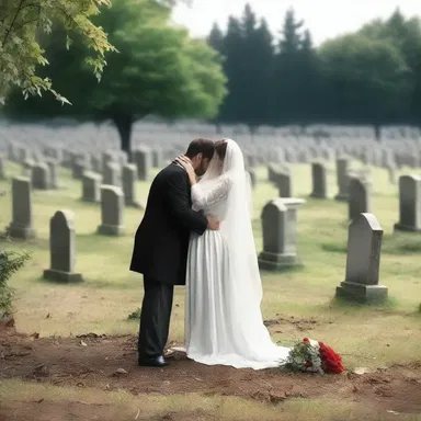 As the heartbroken lover stood by the grave, a plaint of sorrow and grief escaped their lips.