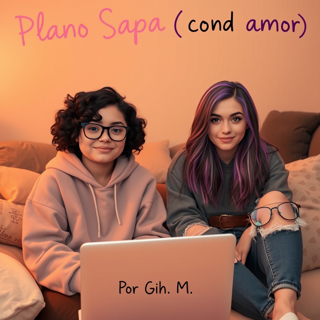 Two young women, 17 and 19 years old, in a cozy room atmosphere