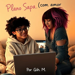 Two young women, 17 and 19 years old, in a cozy room atmosphere