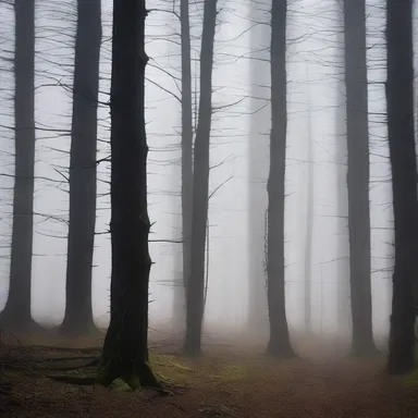 As the group entered the dark, eerie forest, eerie sounds of cervine footsteps filled the air, sending shivers down their spines.
