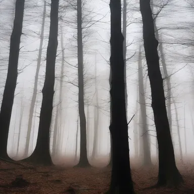 As the group entered the dark, eerie forest, eerie sounds of cervine footsteps filled the air, sending shivers down their spines.
