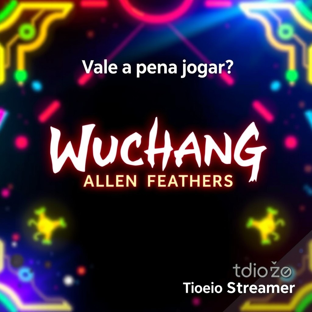 A captivating YouTube thumbnail for the game 'Wuchang: Fallen Feathers'