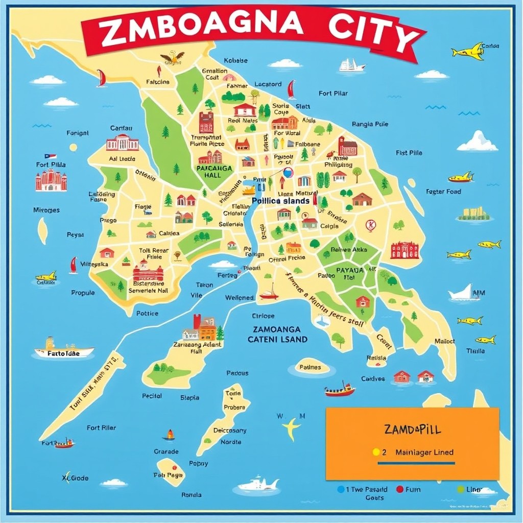Explore the Vibrant Zamboanga City Map