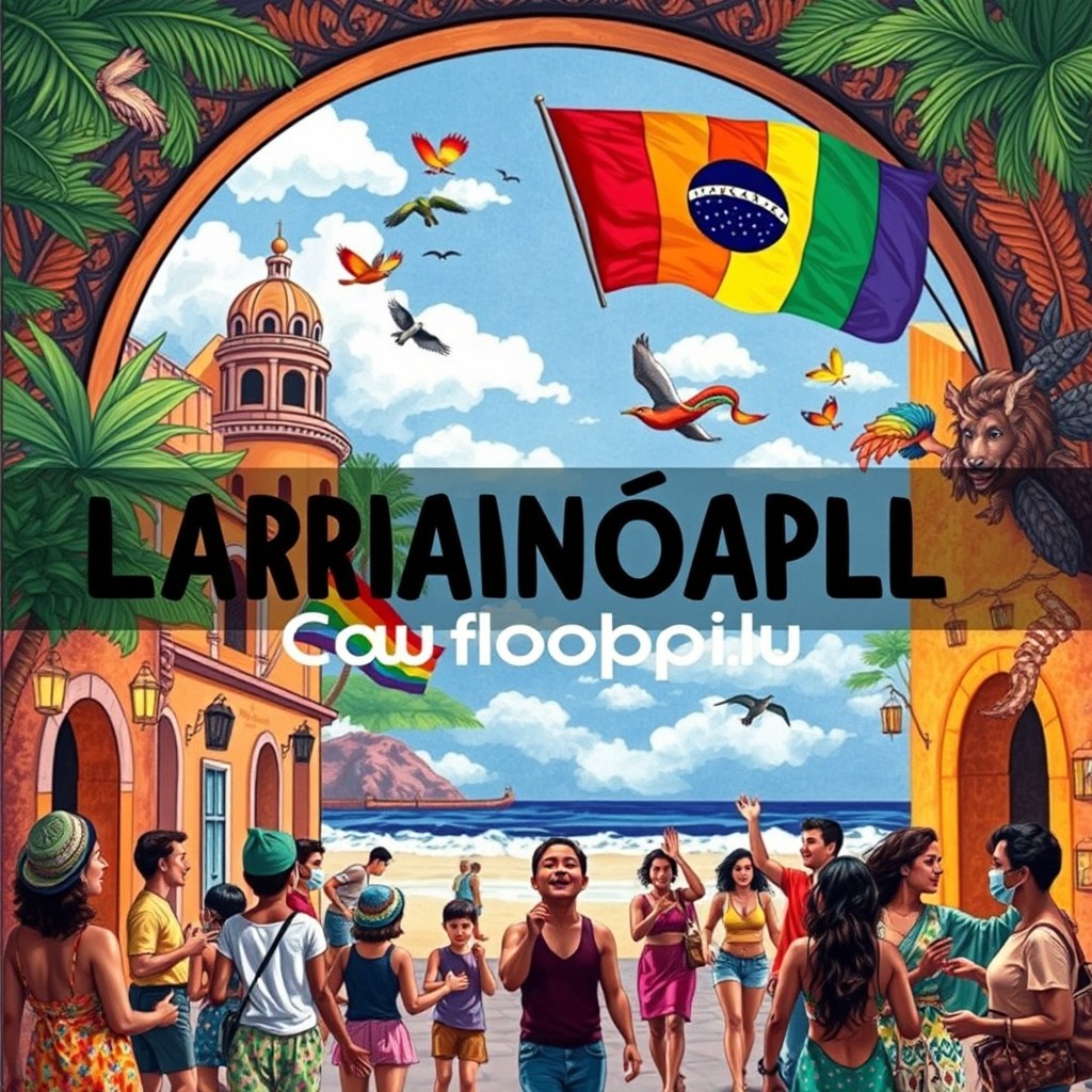 A visually compelling representation of the cultural memories and heritage of the LGBTQIAPN+ community from Florianópolis, Brazil