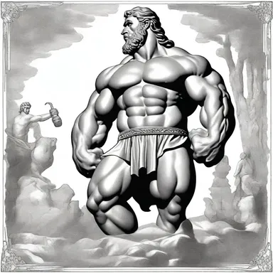 According to Greek mythology, Hercules was described as big-boned with immense strength.