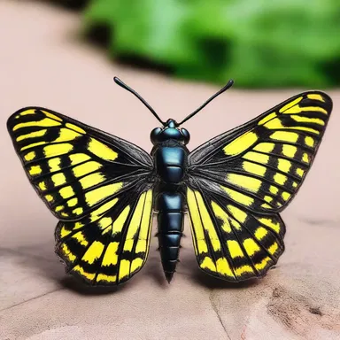 In some cultures, the shape of the fore wing of certain insects is considered a symbol of good luck and is used in religious ceremonies.