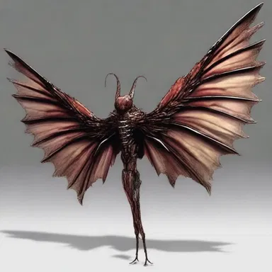 The horrifying creature had elongated and sharp fore wings, which it used to slice through its victims in a gruesome manner.