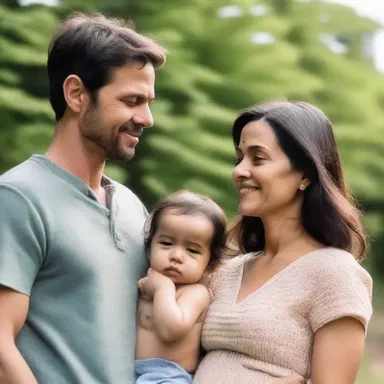 The film tells the heartfelt story of a couple struggling with infertility, finally overcoming their obstacles and the joy they feel when they discover they are with child.
