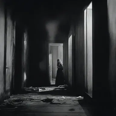 The eerie music played on a gapped scale sent shivers down everyone's spine in the horror movie.
