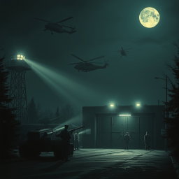 hauntingly Atmospheric Soviet Military Checkpoint
