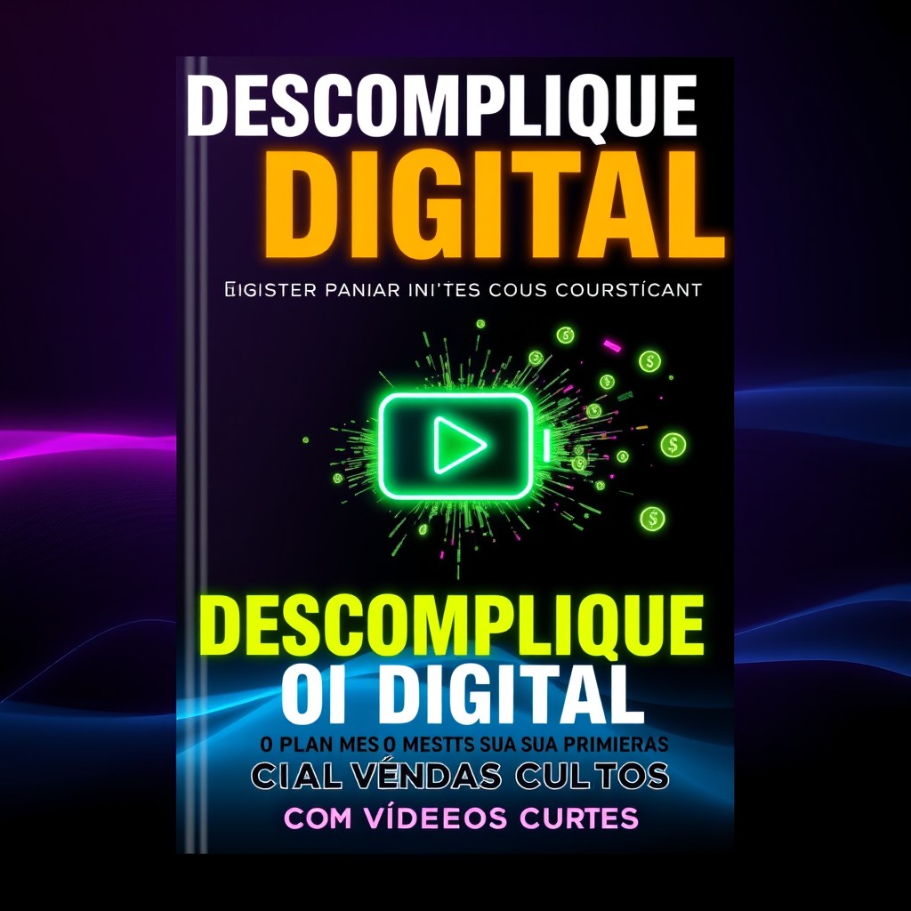 A striking ebook cover design that is ultra-modern, dynamic, and visually impactful