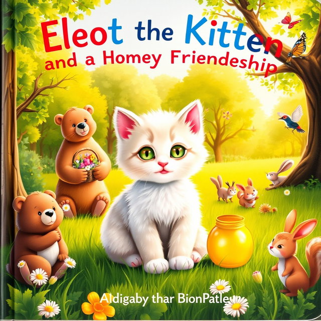 Adventures in the Meadow: A Children's Book Cover