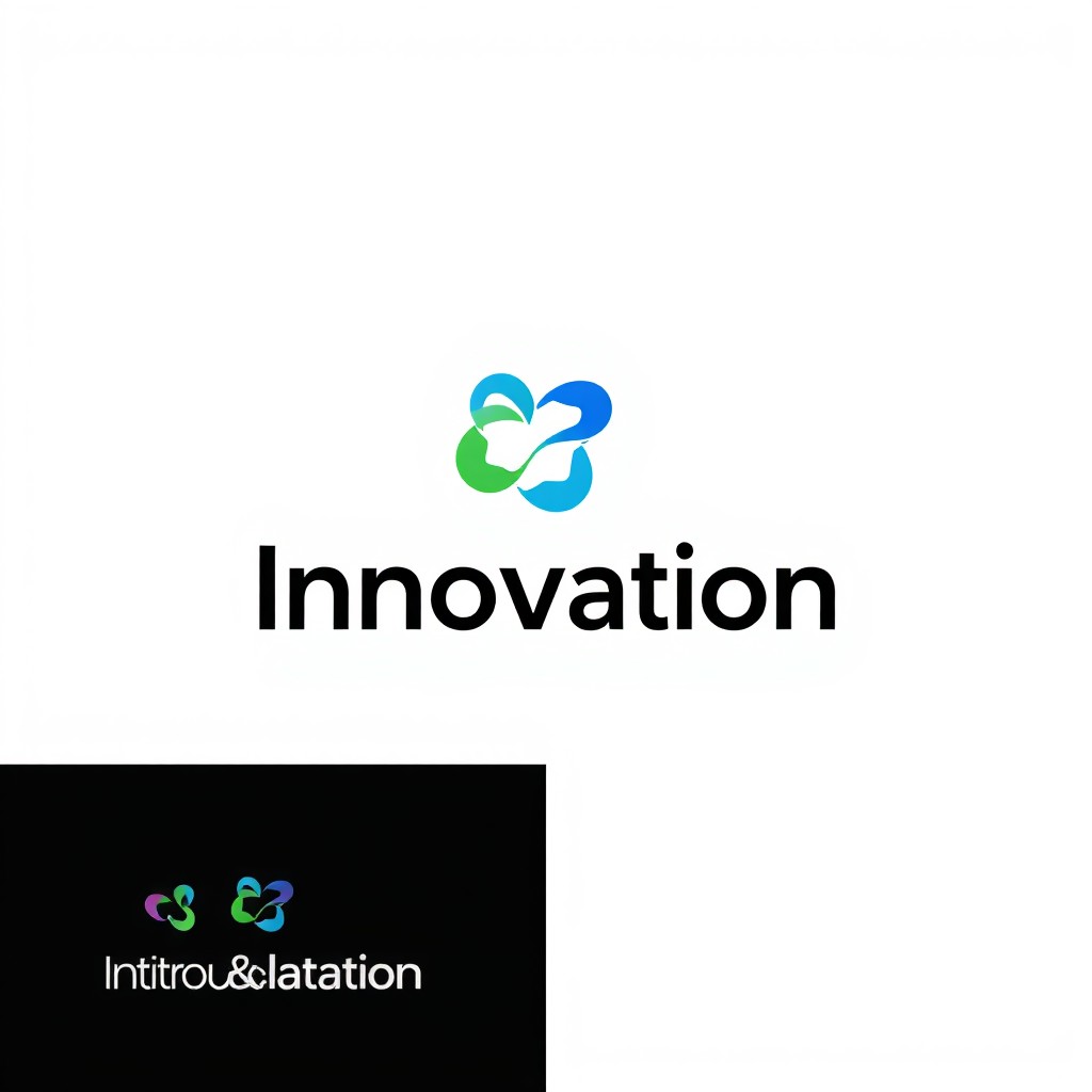 A logo design featuring a sleek and modern aesthetic that incorporates a minimalist style