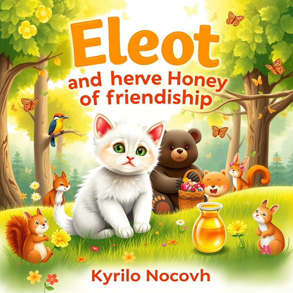 Adventures in the Meadow: A Children's Book Cover