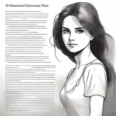 The character's tragic past motivated her actions throughout the entire literature.