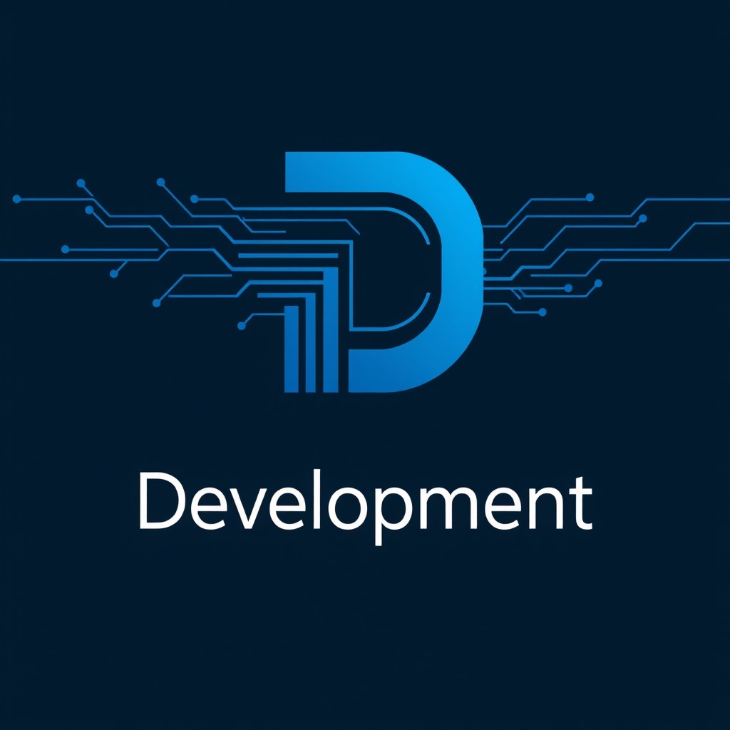 A sleek and modern logo design for an IT software development company targeting enterprise clients