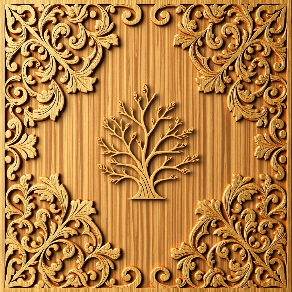A high-quality advertisement showcasing the exquisite craftsmanship of a furniture design company