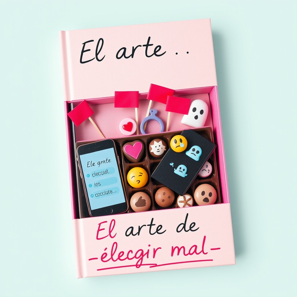 A book cover titled 'El arte de elegir mal'