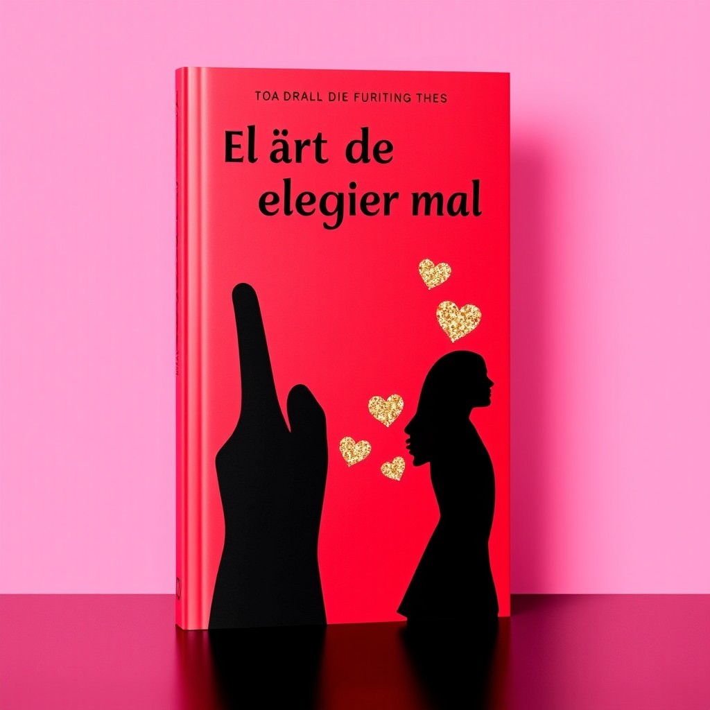 A book cover for 'El arte de elegir mal'