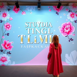 A large-scale promotional poster measuring 3