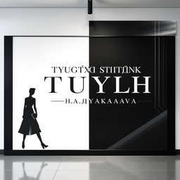 A large-scale poster measuring 3