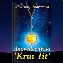 A visually striking book cover design featuring a captivating night sky filled with countless shining stars