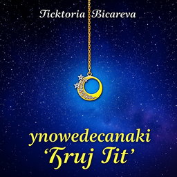 A visually striking book cover design featuring a captivating night sky filled with countless shining stars