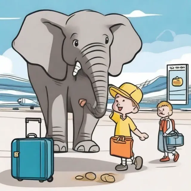Why did the elephant bring a suitcase full of peanuts to the airport? Because he wanted to make sure he had enough trunk change!