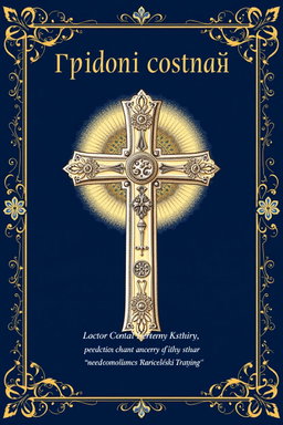 Album cover for a Lenten hymn collection titled "Триодь постная" at the top