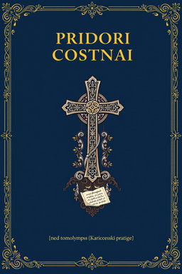 Album cover for a Lenten hymn collection titled "Триодь постная" at the top