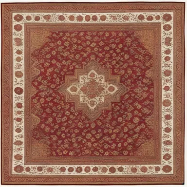 During the Mughal Empire, nammad rugs were often used to decorate the royal palaces and add a sense of luxury.