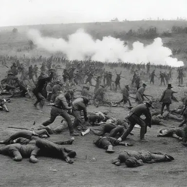 The Battle of Gettysburg was a costly clash between the Union and Confederate forces during the American Civil War.