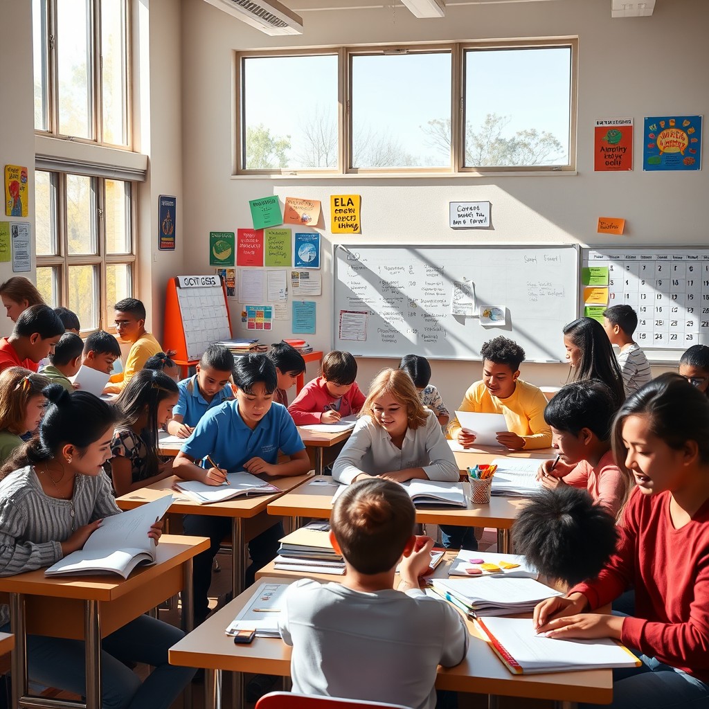 Dive into the Vibrant Classroom Experience