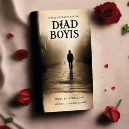 This is a high-quality image of a book cover for a sad romance novel titled 'Dead Boys Club'