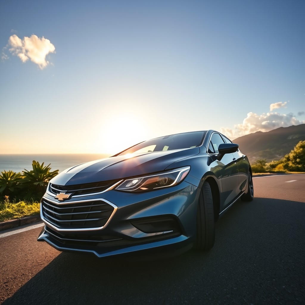 A brand new Chevrolet Vectra showcasing its sleek, modern design