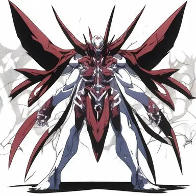 The main character in the anime possesses a unique power to transform into a bilaterally symmetrical creature.