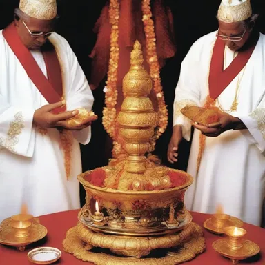 Some religious rituals involve repletion as a way of symbolizing abundance and gratitude for the blessings received.