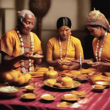 Some religious rituals involve repletion as a way of symbolizing abundance and gratitude for the blessings received.