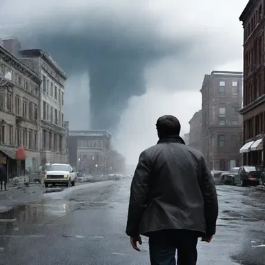In the movie, the protagonist relied on the accurate weather forecast to successfully execute his daring escape plan.