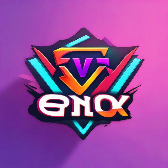 A gaming-oriented, electrifying logo for a YouTube gaming channel named Synox, incorporating elements of gaming and the channel's name in a distinctive, vibrant design.