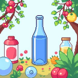 Dive into a Colorful Anime Pixel Wonderland