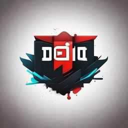 Create a striking and dynamic logo for a Youtube gaming channel, prominently featuring the word 'Desparo'